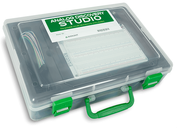 Analog Discovery Studio Case, closed