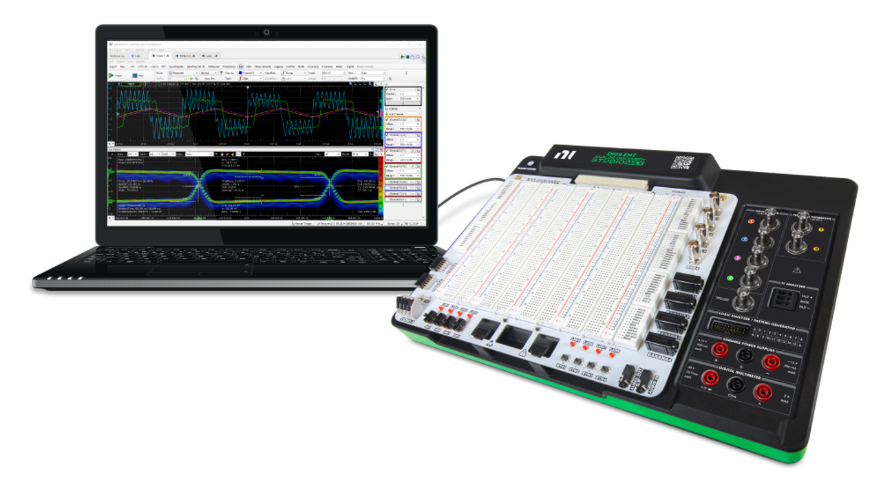 Analog Discovery Studio Max: Multi-Instrument Lab for Engineering Experimentation