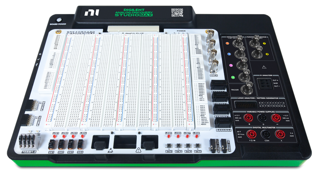 Analog Discovery Studio Max: Multi-Instrument Lab for Engineering Experimentation