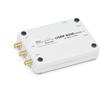 Assembled enclosure kit for USRP B205mini-i, angled view