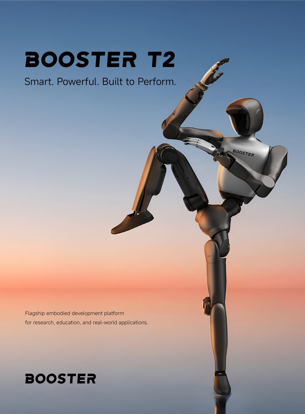 Booster T2 - Flagship Embodied Development Platform