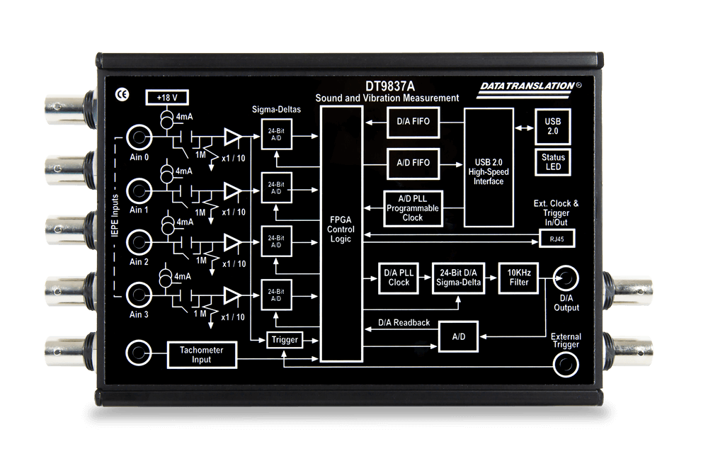MCC DT9837A top view