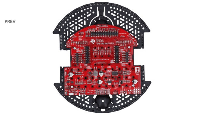 TI-RSLK MAX low cost robotics system learning kit for university students and engineers