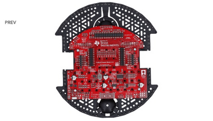 TI-RSLK MAX low cost robotics system learning kit for university students and engineers