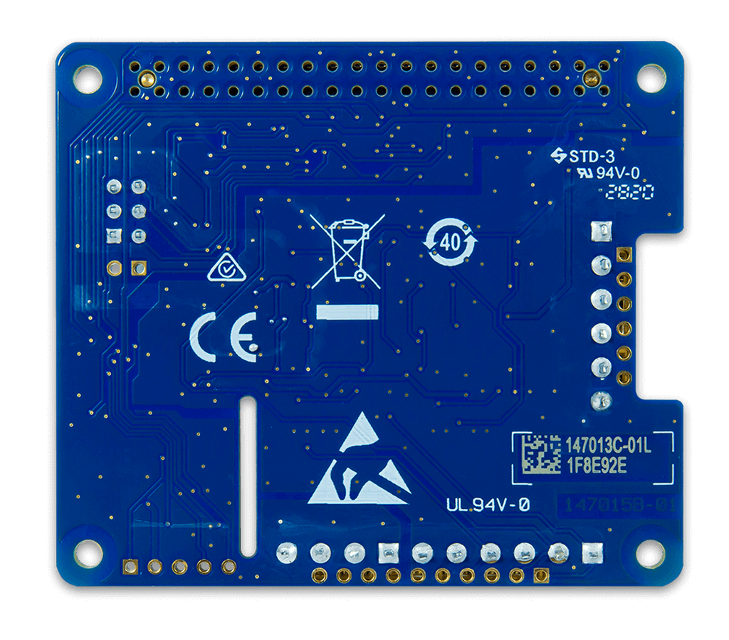 MCC 118: Voltage Measurement DAQ HAT for Raspberry Pi® 12-bit, 100 kS/s, 8 SE Analog Inputs