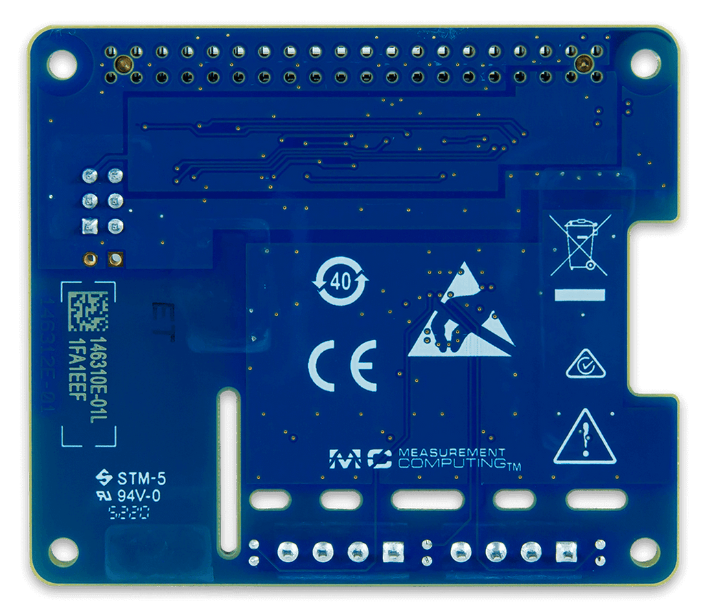 MCC 134: Thermocouple Measurement DAQ HAT for Raspberry Pi®