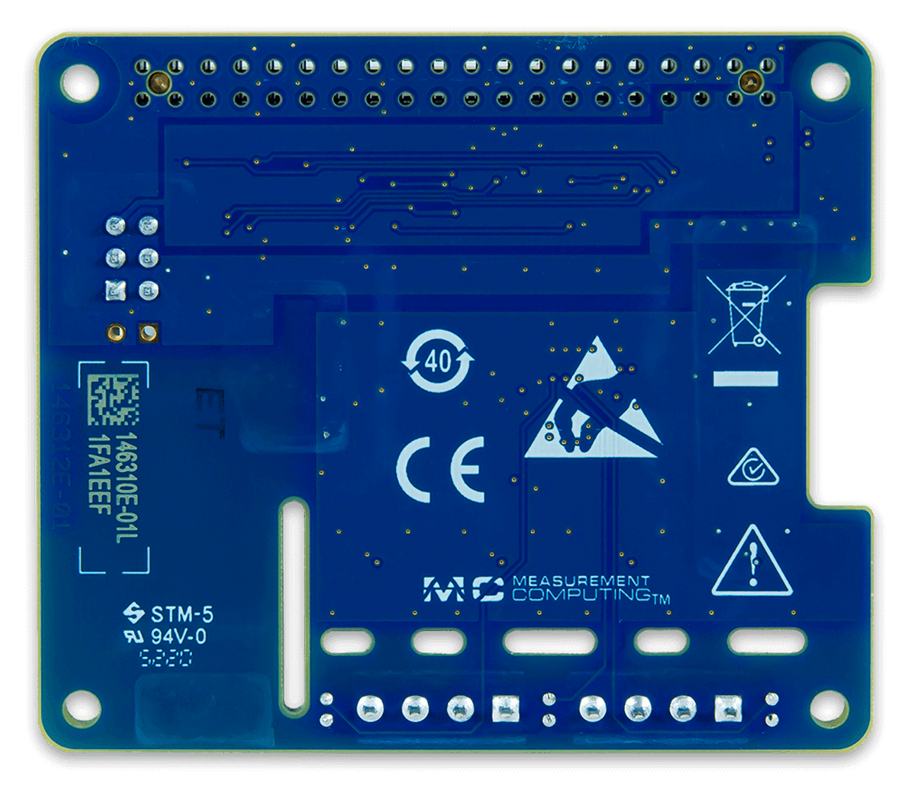 MCC 134: Thermocouple Measurement DAQ HAT for Raspberry Pi®