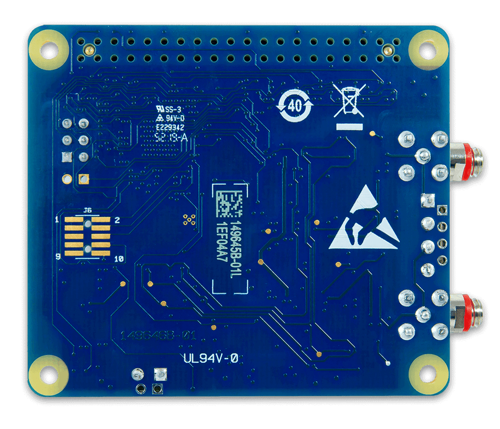 MCC 172: IEPE Measurement DAQ HAT for Raspberry Pi®