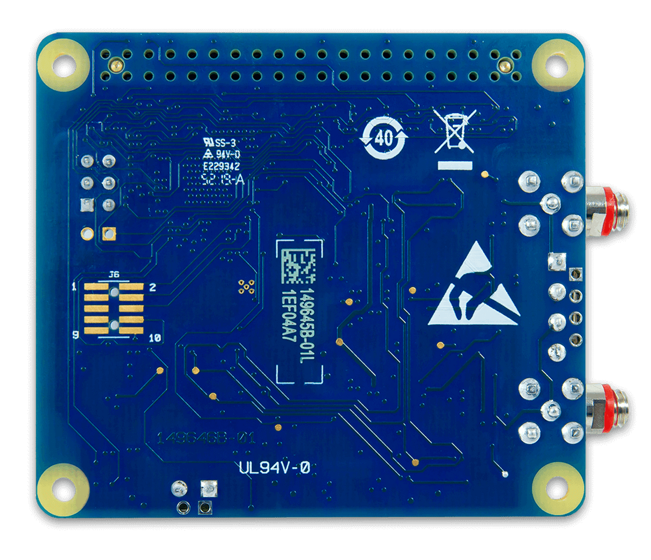MCC 172: IEPE Measurement DAQ HAT for Raspberry Pi®