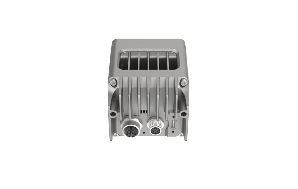 Luxonis OAK 4 S camera, angled view