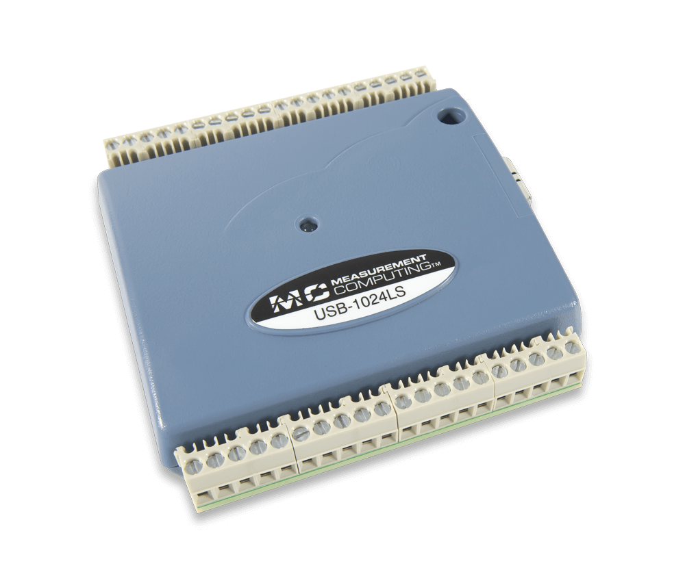 MCC USB-1024LS, angled view