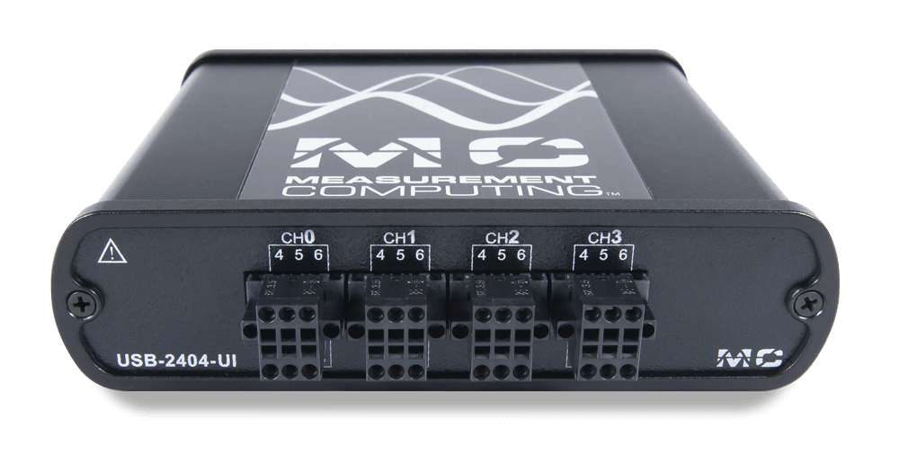 MCC USB-2404-UI, front view
