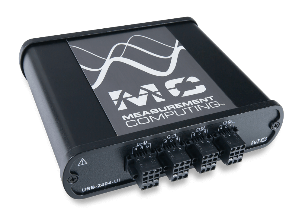 MCC USB-2404-UI, angled view