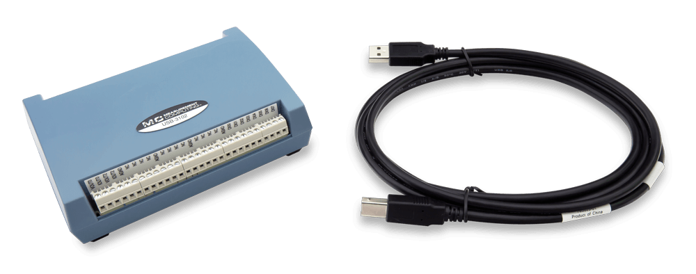 MCC USB-3102 with included USB cable