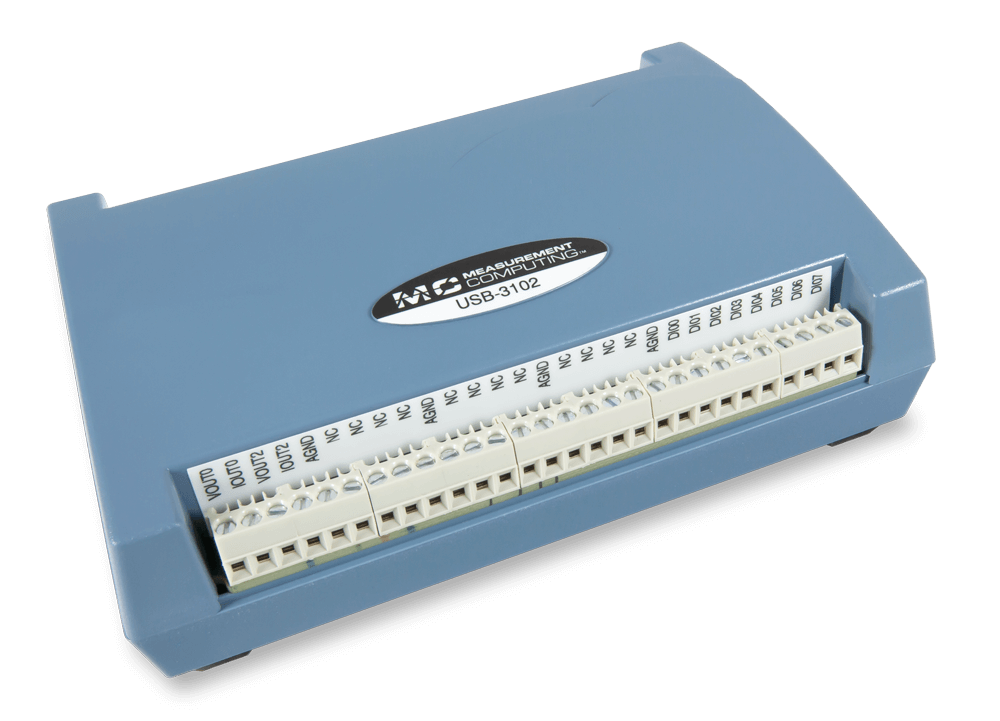 MCC USB-3102, angled view