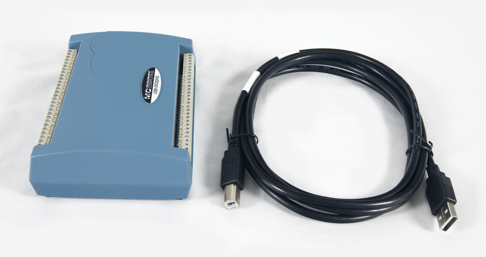 MCC USB-DIO32HS with included USB cable