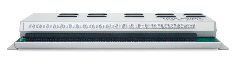 MCC USB-ERB24 relay device, front view