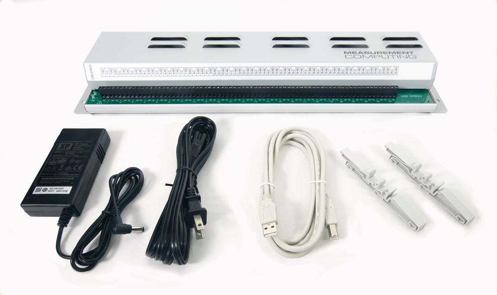 MCC USB-ERB relay device with included cable and power supply