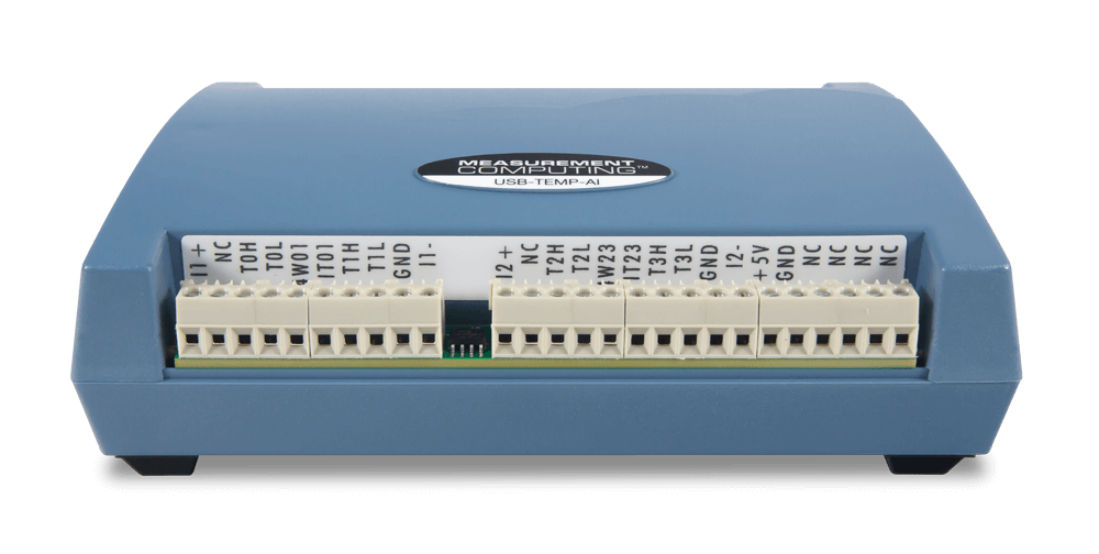 MCC USB-TEMP Series, front view