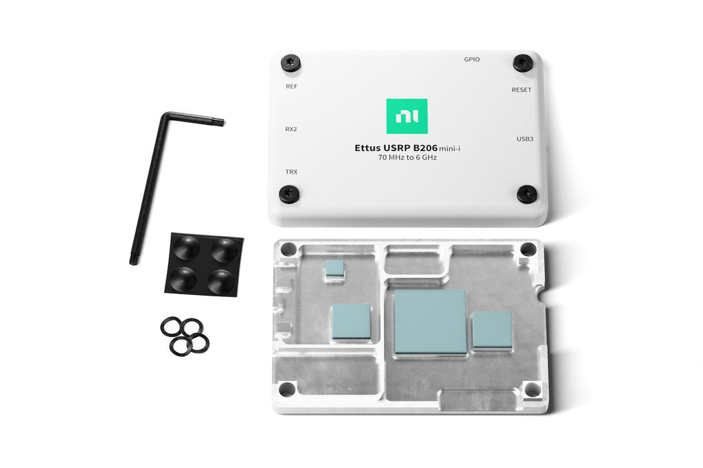 Enclosure kit contents for USRP B206mini-i