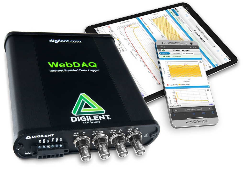 WebDAQ 504 in use
