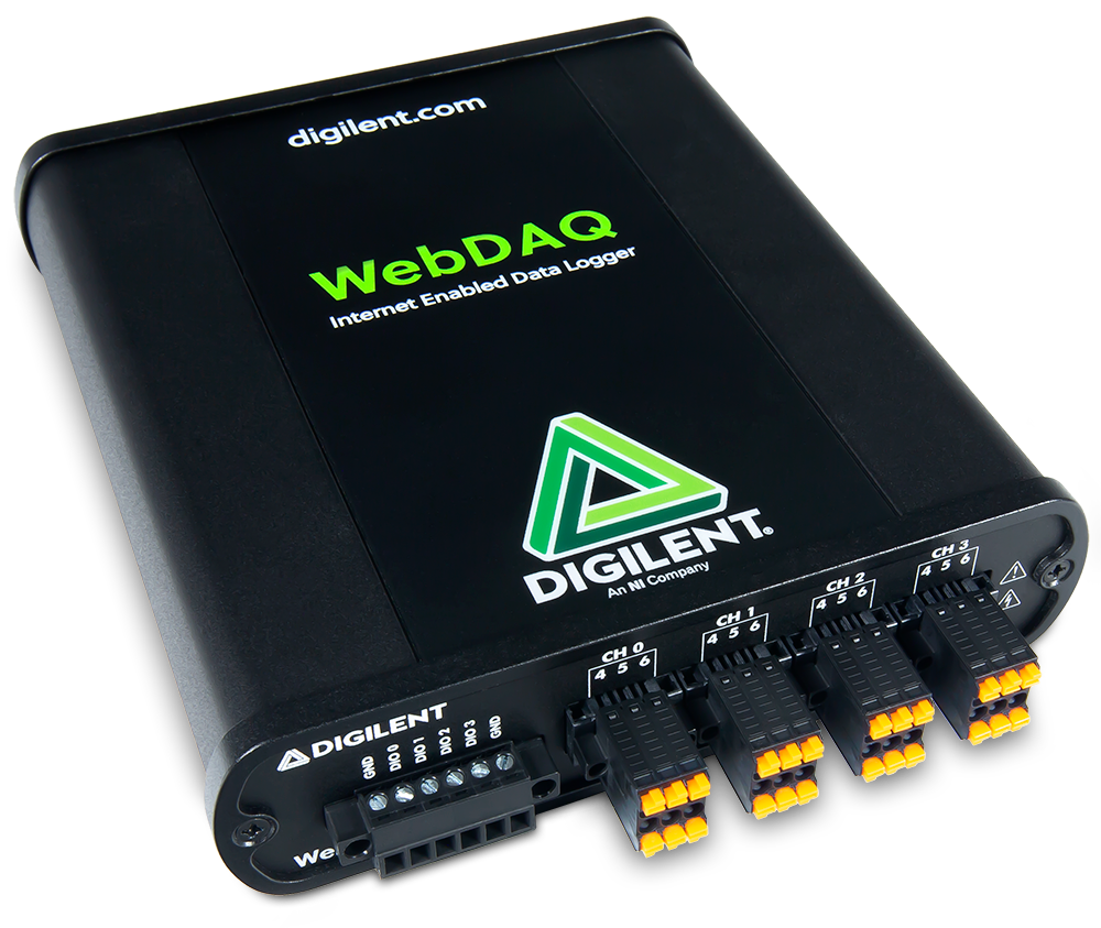 WebDAQ 904, angled view