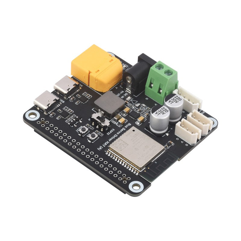 Bus Servo Driver Board per ST/SC Serie Binghe 2 pezzi Serial Bus Servo Adapter Circuito di alimentazione e controllo servo integrato Supporto per la comunicazione UART del servo per Rasp-Pi 4 Bus Servo Driver Board per ST/SC Serie Binghe 2 pezzi Serial Bus Servo Adapter Circuito di alimentazione e controllo servo integrato Supporto per la comunicazione UART del servo per Rasp-Pi 4
