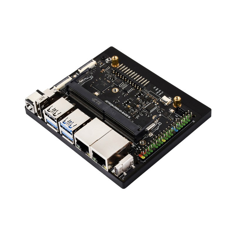 Waveshare Jetson Orin Nano/NX Super Dual Ethernet Base Board, Based On JetsonOrin Nano