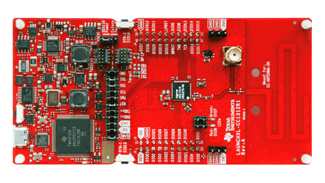 SimpleLink™ Sub-1 GHz CC1312R Wireless Microcontroller (MCU) LaunchPad™ Development Kit