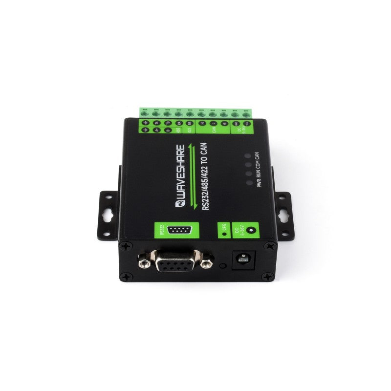 RS232/485/422 To CAN Industrial Isolated Converter, Supports Modbus RTU Conversion