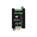 Industrial-grade Isolated 2-Ch RS485 Hub, Rail-mount Support, Wide Baud Rate Range, Expands 2-ch RS4