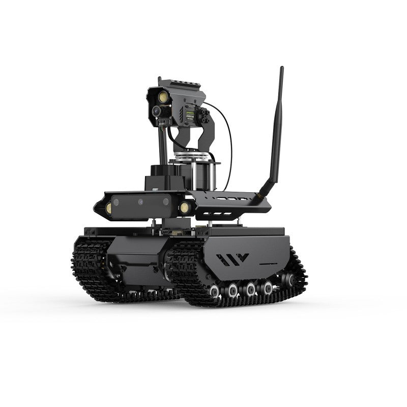 UGV Beast ROS 2 Open-source Off-Road Tracked AI Robot For Jetson Orin Series Board, Dual controllers