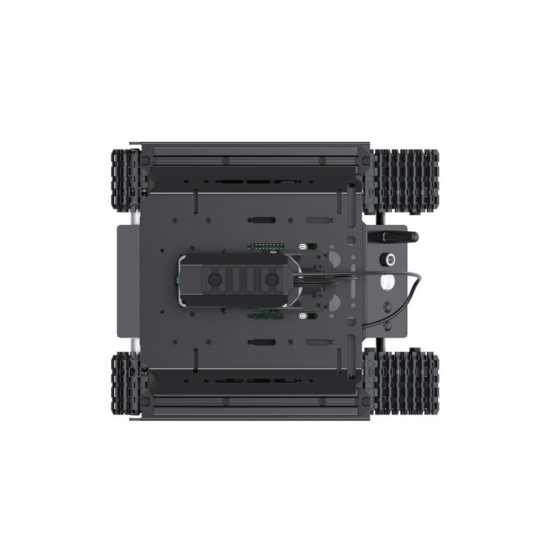 UGV Beast ROS 2 Open-source Off-Road Tracked AI Robot, Dual controllers, Computer Vision, All-metal