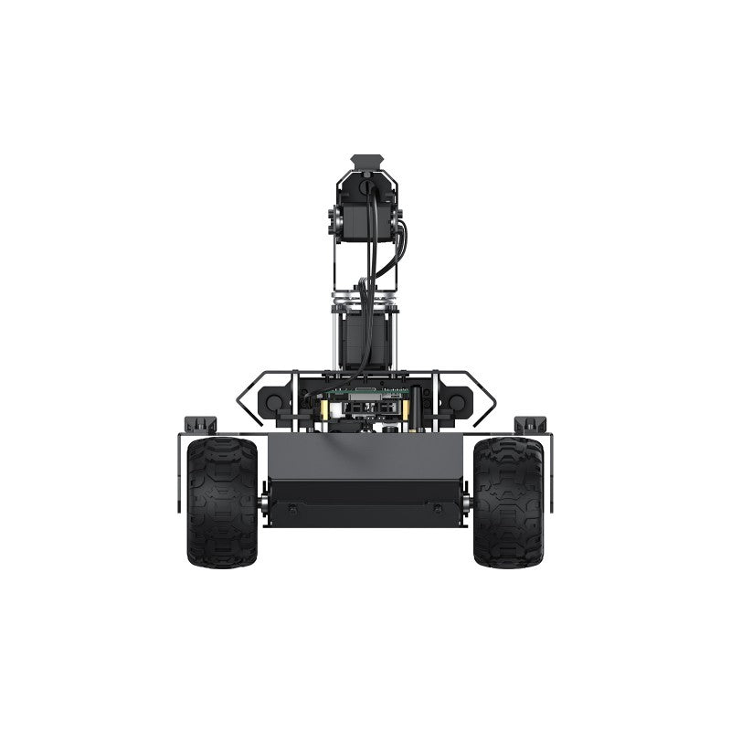 UGV Rover ROS 2 Open-source 6 Wheels 4WD AI Robot, Dual controllers, All-metal Body, Flexible and Expandable, Suitable for Raspberry Pi 4B / Raspberry Pi 5