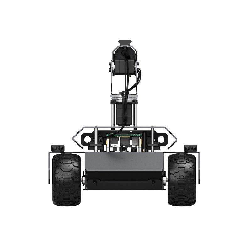 UGV Rover Open-source 6 Wheels 4WD AI Robot, Dual controllers, All-metal Body, Computer Vision