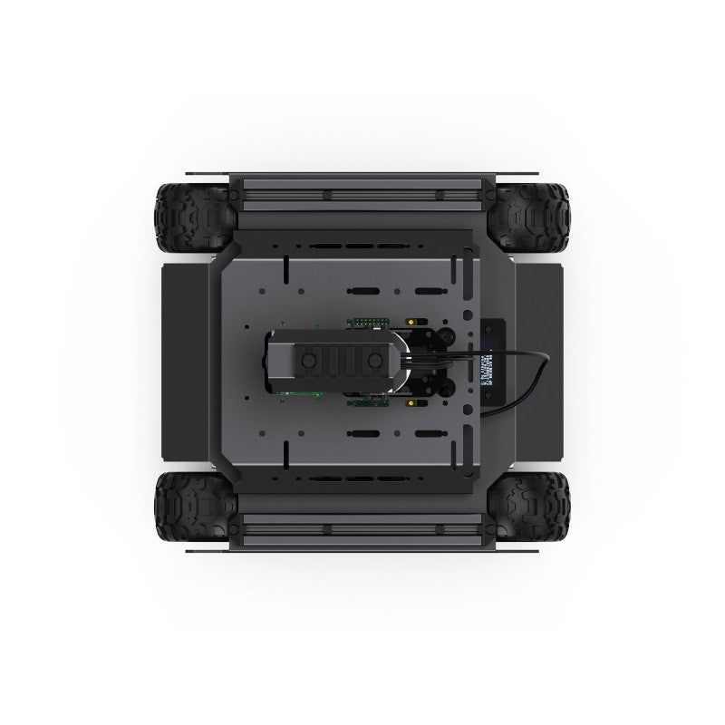 UGV Rover Open-source 6 Wheels 4WD AI Robot, Dual controllers, All-metal Body, Computer Vision