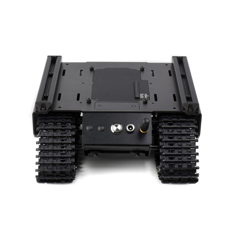 Flexible And Expandable Off-Road Tracked UGV, Multiple Hosts Support, With External Rails and ESP32