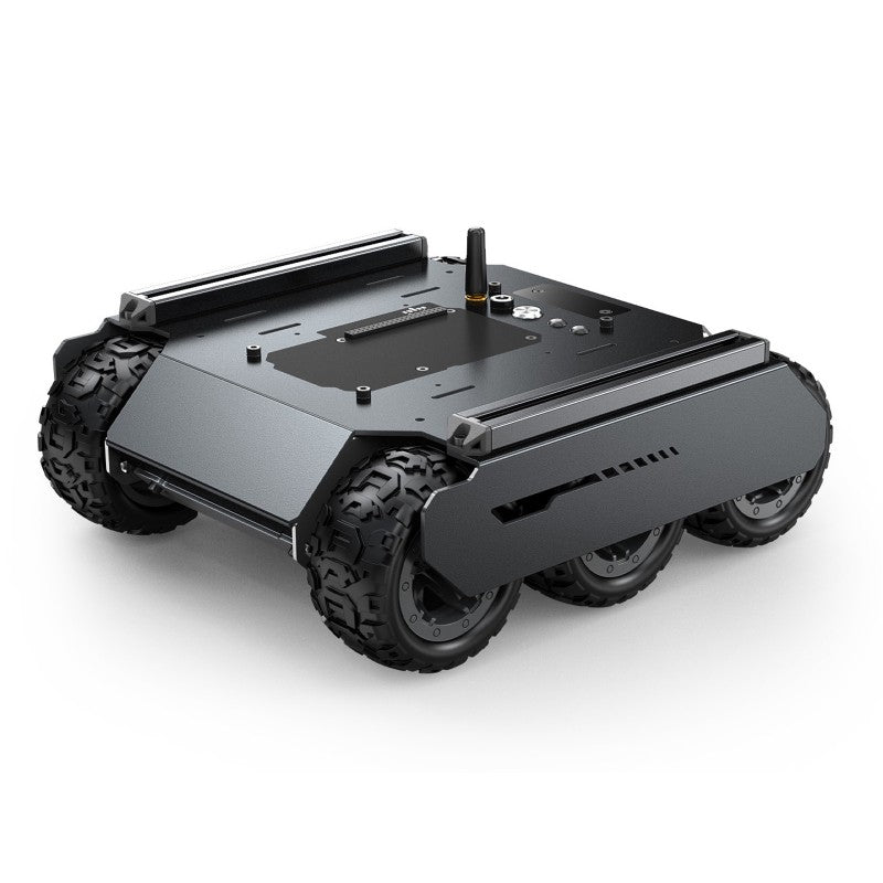 Flexible And Expandable 6x4 Off-Road UGV, With Extension Rails and ESP32 Slave Computer, 6 wheels 4W