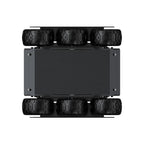 Flexible And Expandable 6x4 Off-Road UGV, With Extension Rails and ESP32 Slave Computer, 6 wheels 4W