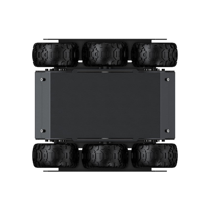 Flexible And Expandable 6x4 Off-Road UGV, With Extension Rails and ESP32 Slave Computer, 6 wheels 4W