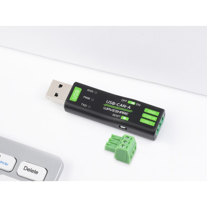 USB to CAN Adapter Model A, STM32 Chip Solution, Multiple Working modes, Multi-system Compatible
