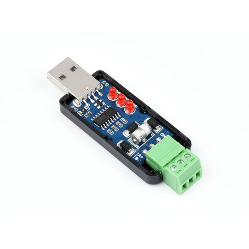 Industrial USB TO RS485 Bidirectional Converter, Onboard original CH343G, Multi-Protection Circuits