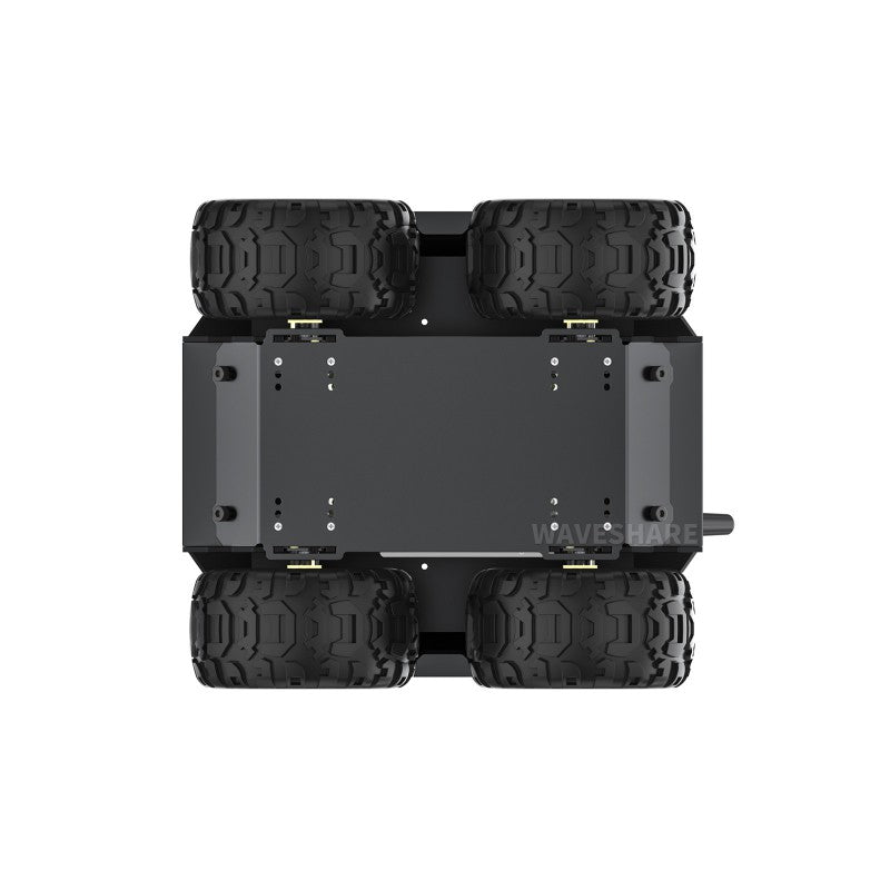WAVE ROVER Flexible And Expandable 4WD Mobile Robot Chassis, Full Metal Body, Multiple Hosts Support