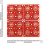 Sparkfun Button Pad 4x4 - Breakout PCB