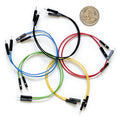 Jumper Wires Premium 6" M/F Pack of 10