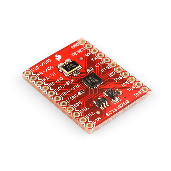 Sparkfun Breakout Board for SC16IS750 I2C/SPI-to-UART IC