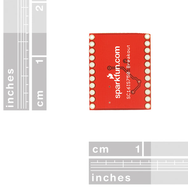 Sparkfun Breakout Board for SC16IS750 I2C/SPI-to-UART IC