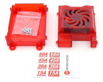 Case with Fan for RoboClaw 2x15A, 2x30A, and 2x45A