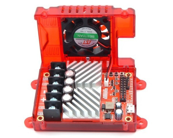 Case with Fan for RoboClaw 2x15A, 2x30A, and 2x45A