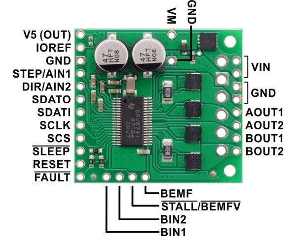 Pololu High-Power Stepper Motor Driver 36v4